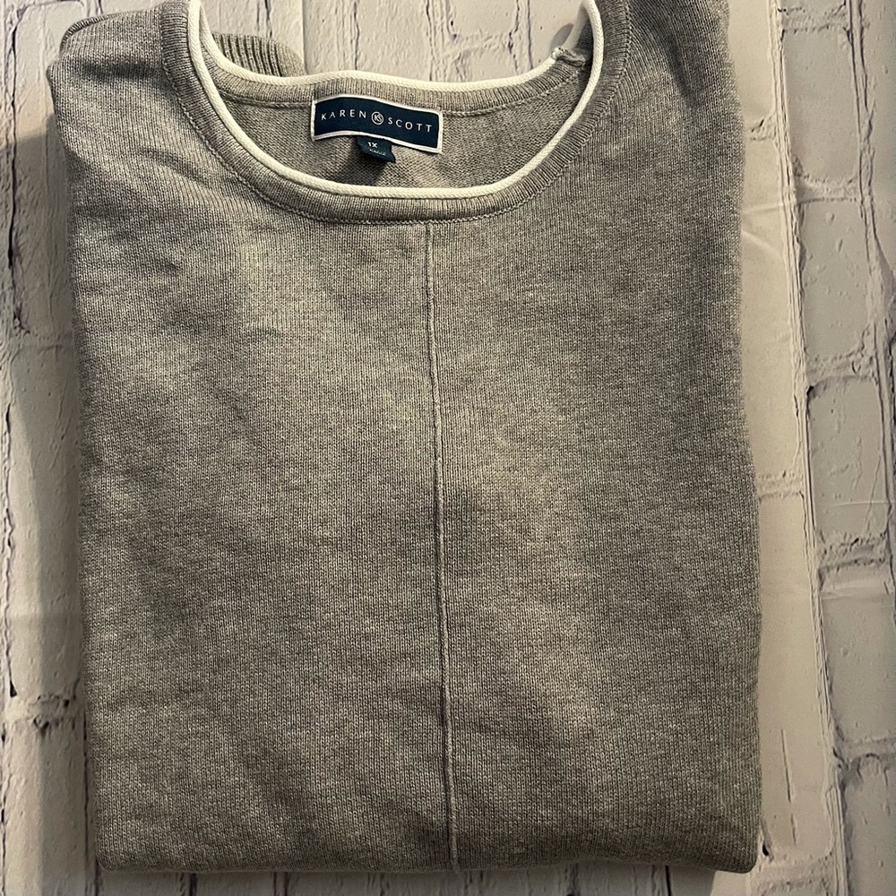 Karen Scott sweater size 1X